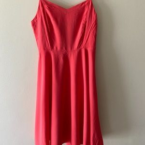 Old Navy Coral Spaghetti Strap Dress